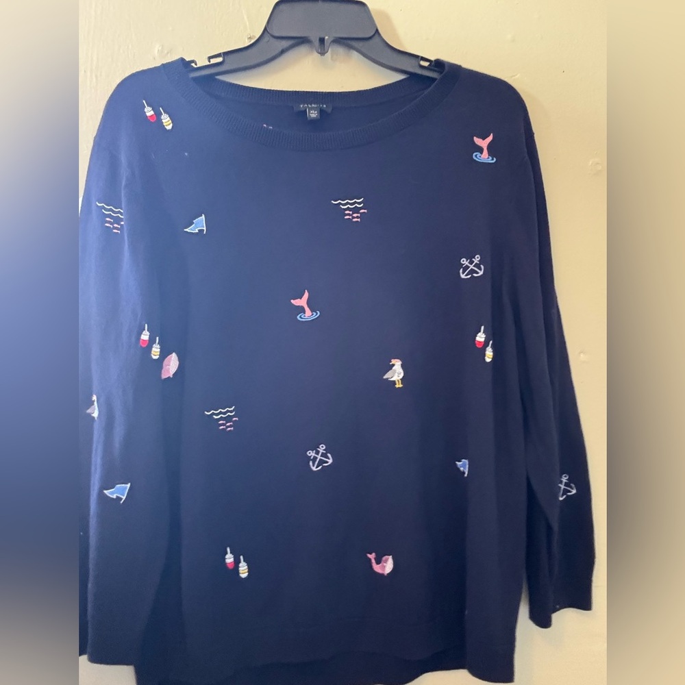 Talbot Embroidered Nautical